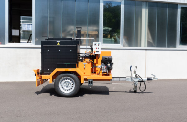 Gussasphaltrecyclingkocher 250 l auf Fahrgestell - Image 3