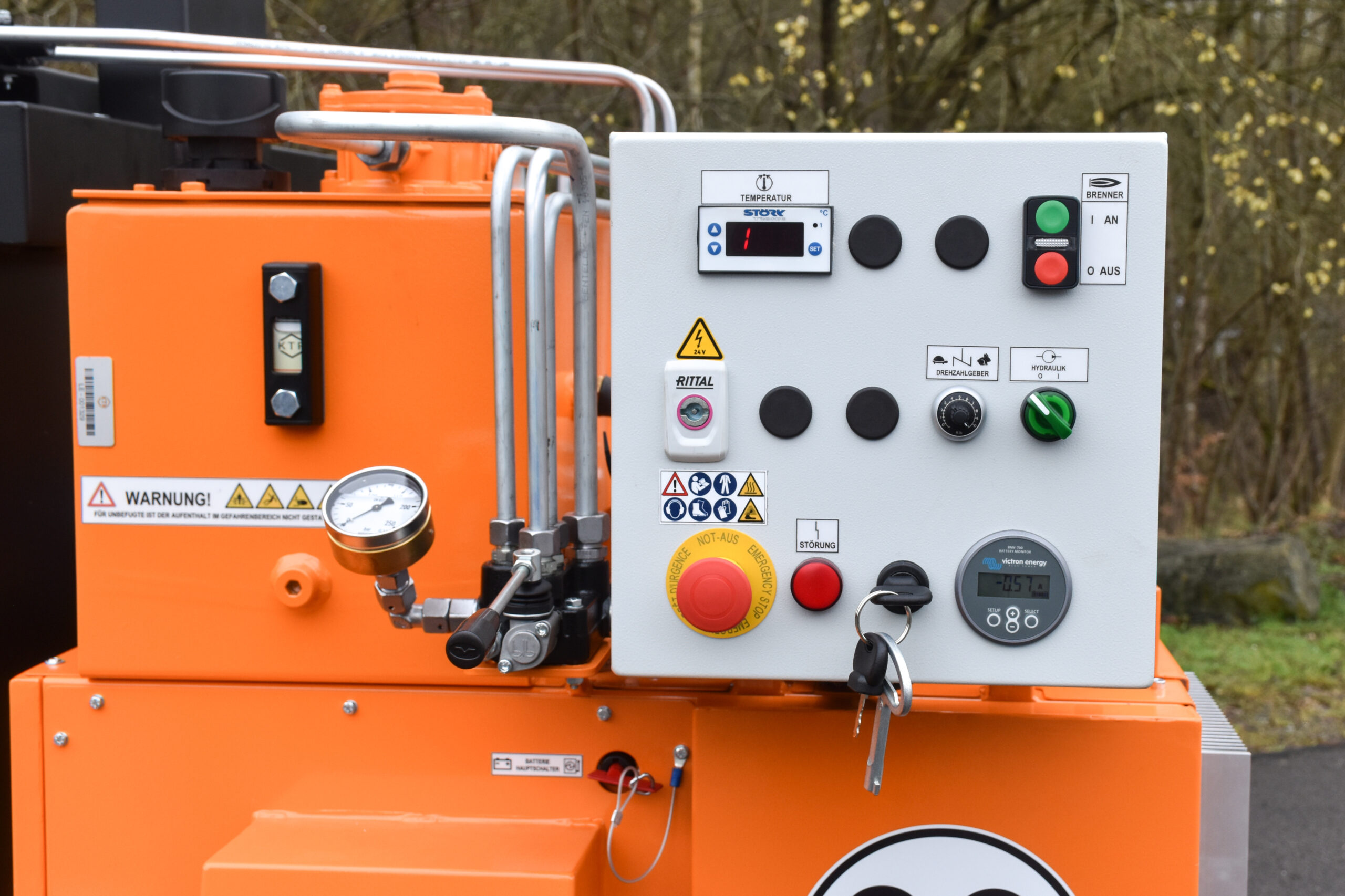 Elektro Gussasphaltrecyclingkocher 250 l - Image 2